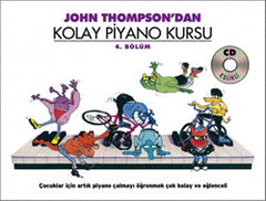 John Thompson?dan Kolay Piyano Kursu 4